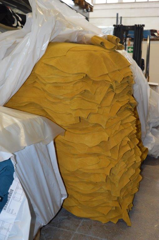 Gropponi di crosta velour a stock